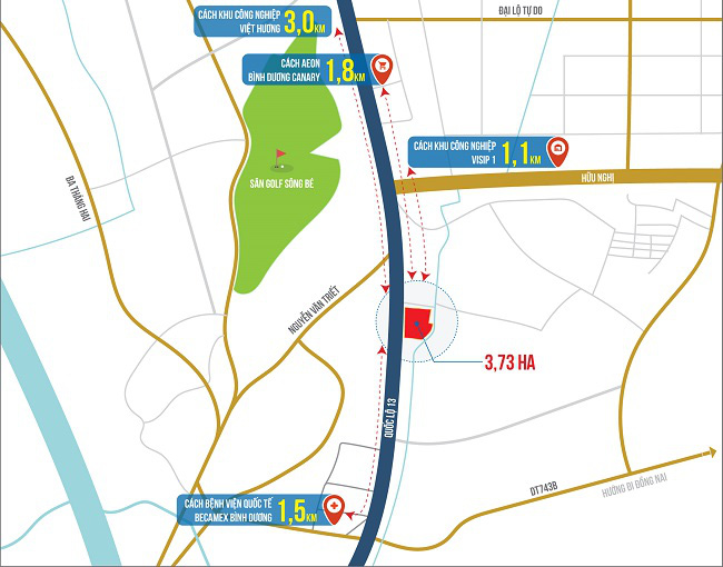 Phát Đạt chi 639 tỷ đồng thâu tóm đất vàng Bình Dương 3,73 ha - Ảnh 1. Phát Đạt chi 639 tỷ đồng thâu tóm đất vàng Bình Dương 3,73 ha - Ảnh 1.