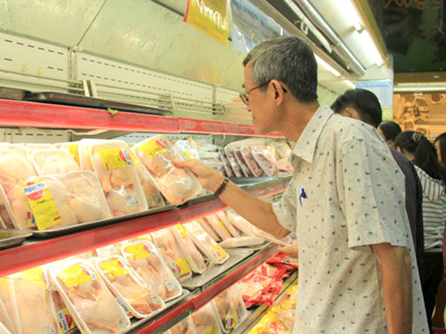 Thịt lợn vừa chững, giá gà công nghiệp lại tăng - Ảnh 1. Thịt lợn vừa chững, giá gà công nghiệp lại tăng - Ảnh 1.