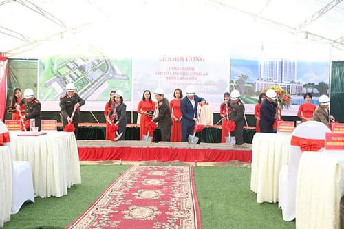 Lạng Sơn: Khởi công xây dựng trụ sở Công an tỉnh 287 tỷ đồng - Ảnh 1. Lạng Sơn: Khởi công xây dựng trụ sở Công an tỉnh 287 tỷ đồng - Ảnh 1.