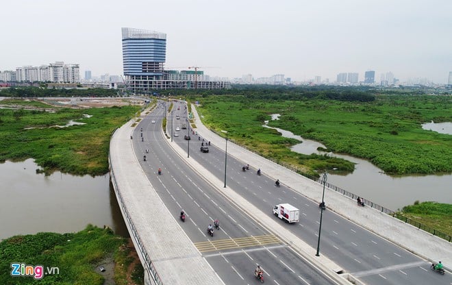 Dự án BT 'con đường dát vàng' tại Thủ Thiêm vào tầm ngắm kiểm toán - Ảnh 1. Dự án BT 'con đường dát vàng' tại Thủ Thiêm vào tầm ngắm kiểm toán - Ảnh 1.