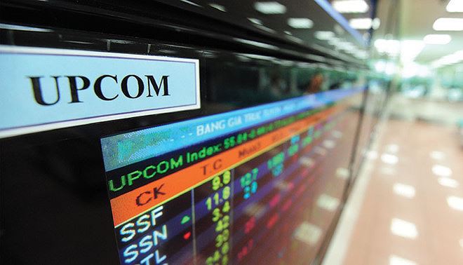 Hàng loạt cổ phiếu trên sàn UPCom bị sai giá tham chiếu trong phiên giao dịch sáng 31/10 - Ảnh 1. Hàng loạt cổ phiếu trên sàn UPCom bị sai giá tham chiếu trong phiên giao dịch sáng 31/10 - Ảnh 1.