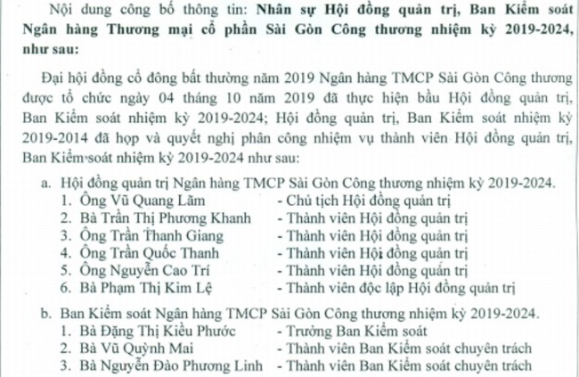 Saigonbank: Ông Vũ Quang Lãm ngồi “ghế nóng”, lên sàn UPCoM vào cuối năm 2019 - Ảnh 1.