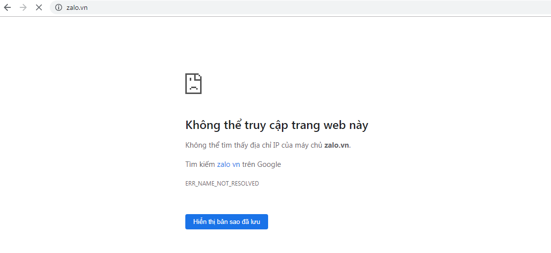 Tên miền Zalo.vn bị tạm ngừng 45 ngày do không có giấy phép - Ảnh 2. Tên miền Zalo.vn bị tạm ngừng 45 ngày do không có giấy phép - Ảnh 2.