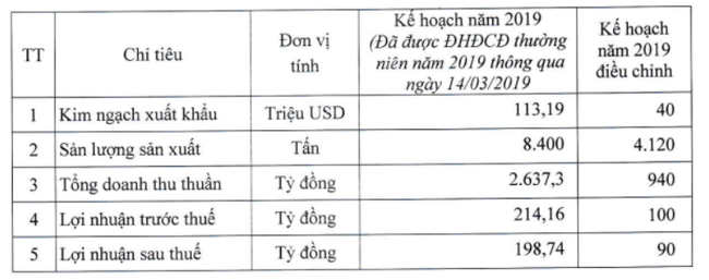 Camimex Group giảm mạnh kế hoạch kinh doanh 2019 - Ảnh 1.