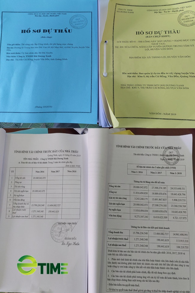 Nhóm doanh nghiệp dàn xếp đấu thầu ở huyện Vân Đồn - Ảnh 1.