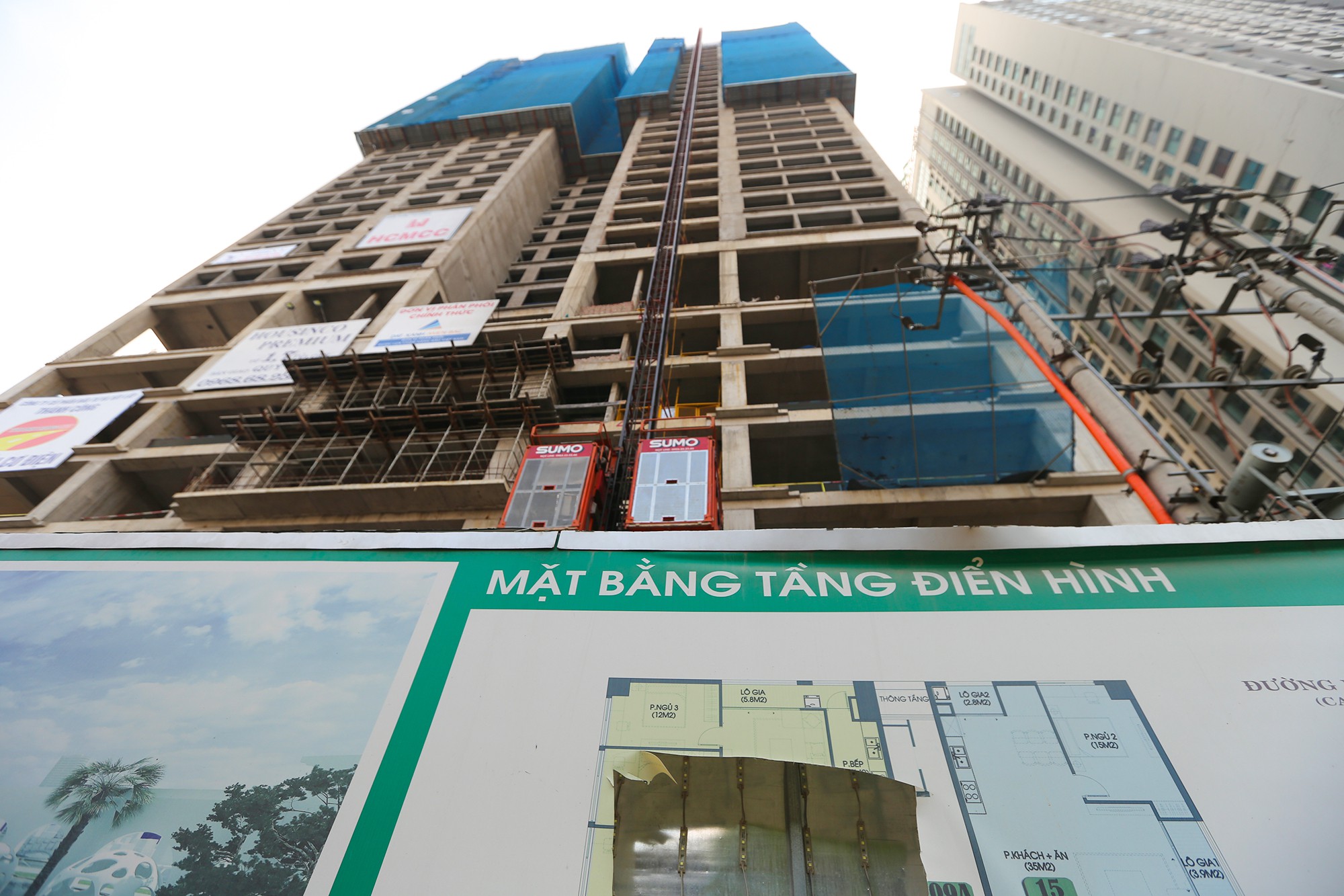 Sau lệnh &quot;cấm&quot; Housinco Premium vẫn tiếp tục thi công - Ảnh 7.