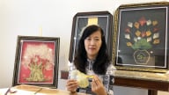 An Giang: Một phụ nữ biến thứ lá không ngờ thành kiệt tác