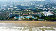Thành phố biển Sầm Sơn trước đêm khai hội du lịch biển 2023
