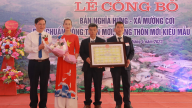 Phù Yên (Sơn La): Bản vùng cao đón nhận bằng NTM kiểu mẫu