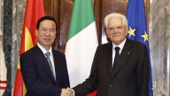 Việt Nam - Italy ra tuyên bố chung tăng cường quan hệ đối tác chiến lược