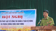 Hạt Kiểm lâm Vân Hồ (Sơn La) làm tốt công tác BVR và PCCCR