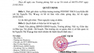 Hiệu trưởng trường PTDTBT THCS Lưu Kiền lộ nhiều clip nhạy cảm: Cho thôi chức theo nguyện vọng