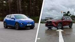 Xe xanh phân khúc B: Xe điện VinFast VF 6 so kè xe hybrid Toyota Yaris Cross HEV