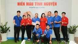 TTC và Hội doanh nhân trẻ Cần Thơ tổ chức chương trình hiến máu tình nguyện