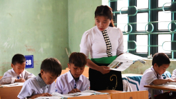 Báo NTNN/Dân Việt: Khởi công 'điểm trường mơ ước'  Huổi Só