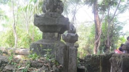 Hai ngôi mộ cổ trong vườn nhà một người dân ở Tam Kỳ của Quảng Nam có danh tính rõ ràng