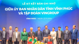 UBND tỉnh Vĩnh Phúc và Tập đoàn Vingroup ký kết thoả thuận hợp tác toàn diện về chuyển đổi xanh
