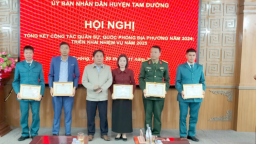 Lai Châu: Tam Đường thực hiện tốt công tác quân sự, quốc phòng