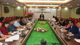 Họp phương án hợp nhất sở Thông tin và Truyền thông, sở Khoa học và Công nghệ tỉnh Sơn La