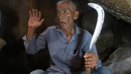 Vùng đất lắm núi nhiều hang ở An Giang với chuyện về loài rắn khổng lồ nặng cả tạ, dài 7-8m
