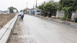 Long An: Thông tin mới về đoạn đường huyết mạch bị sụt lún ven sông Cần Giuộc