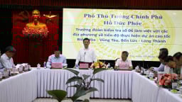 Dự án cao tốc Bến Lức - Long Thành và Biên Hòa - Vũng Tàu: Phó Thủ tướng Hồ Đức Phớc lưu ý điều gì?