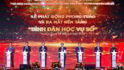 Thủ tướng: Tinh thần 'Bình dân học vụ số' tạo động lực cho đất nước bước vào kỷ nguyên mới