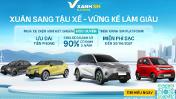 GSM bắt đầu nhận đặt cọc 4 dòng xe VinFast Green từ ngày 17/03/2025
