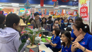 Nhiều siêu thị tại TP.HCM đông đúc vì người dân mua sắm Tết sớm