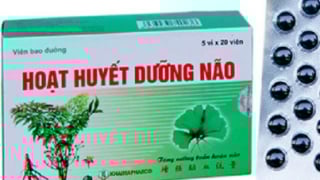 Thu hồi thuốc Hoạt huyết dưỡng não không đạt chất lượng về thành phần