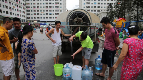 Một chung cư yêu cầu Viwaco bồi thường gần nửa tỉ sau sự cố nước sông Đà
