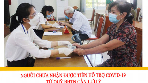 3 điều người chưa nhận được tiền hỗ trợ Covid-19 từ quỹ BHTN cần lưu ý