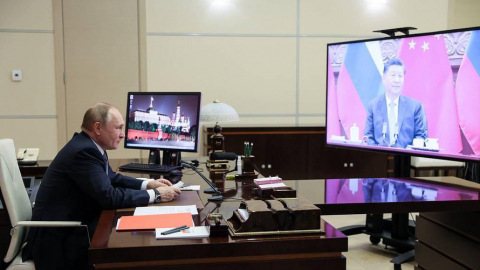 Putin và Tập Cận Bình họp trực tuyến: Sự thật về quan hệ Mỹ-Trung 
