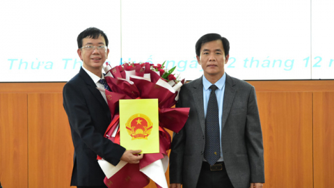 Quỹ Đầu tư phát triển tỉnh TT-Huế và HueWACO có nhân sự lãnh đạo mới 
