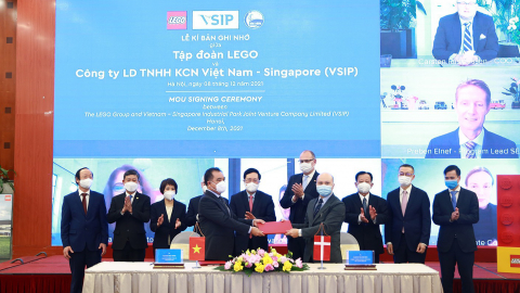 Tập đoàn LEGO Đan Mạch đầu tư nhà máy 1 tỷ USD vào Bình Dương