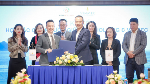 Vinmec hợp tác chiến lược với VGS Holding - chăm sóc sức khoẻ toàn diện cho các golfer