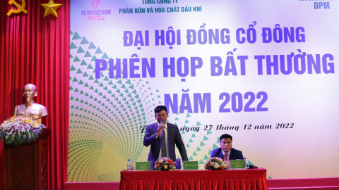 DPM chốt thông qua mức chia cổ tức 7.000/CP năm 2022