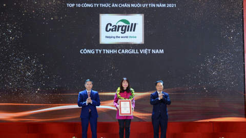 Cargill khẳng định vị thế trong tốp đầu công ty thức ăn chăn nuôi