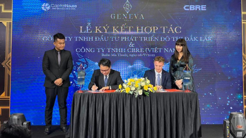 CAPITAL HOUSE & CBRE ký kết hợp tác tại dự án EcoCity Premia Buôn Ma Thuột