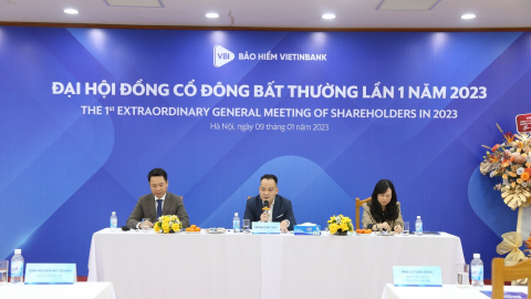 Bảo hiểm VietinBank - VBI tổ chức Đại hội đồng cổ đông bất thường lần 1 năm 2023
