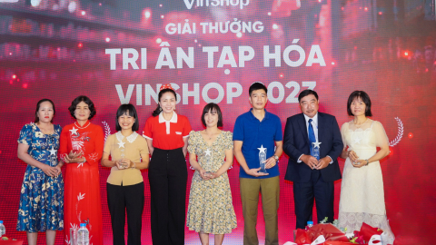 VinShop vinh danh tiểu thương đồng hành cùng sứ mệnh hiện đại hoá bán lẻ truyền thống