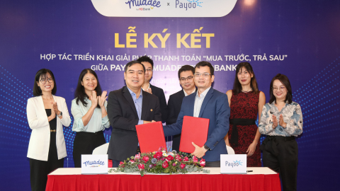 Muadee by HDBank cùng Payoo mang giải pháp “Mua trước, trả sau” đến hàng triệu khách hàng 