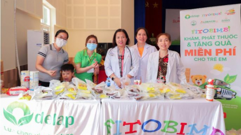 Chuyến xe thiện nguyện ý nghĩa 'Hành trình vi chất' của Dược phẩm Delap