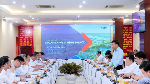 Tập đoàn VSIP Group sẽ đầu tư Khu công nghiệp – đô thị - dịch vụ “khủng” ở tỉnh Bình Phước