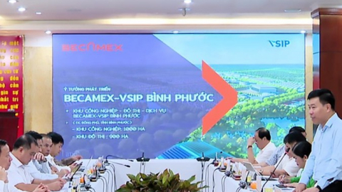 VSIP Group sẽ xây dựng một Khu công nghiệp - đô thị - dịch vụ 'khủng' 2.000ha ở Bình Phước 
