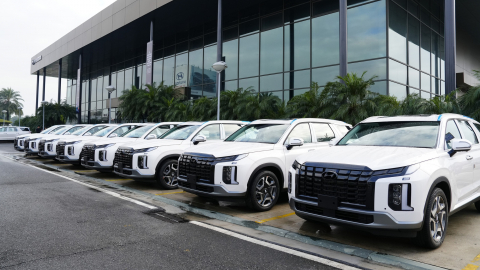 Hyundai Thành Công xuất khẩu xe sang Thái Lan