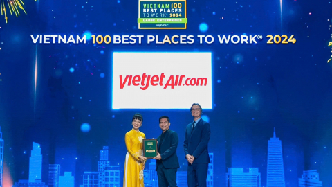 Giải thưởng “Nơi làm việc tốt nhất Việt Nam 2024” xướng tên Vietjet, FPT, Vingroup