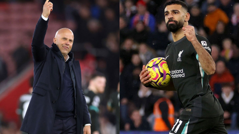 Liverpool ngược dòng trước Southampton, HLV Slot và Salah chạm cột mốc ấn tượng