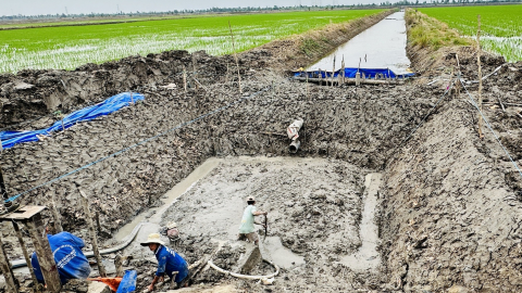 Đề xuất xây dựng bể, hồ chứa nước phân tán tại ĐBSCL
