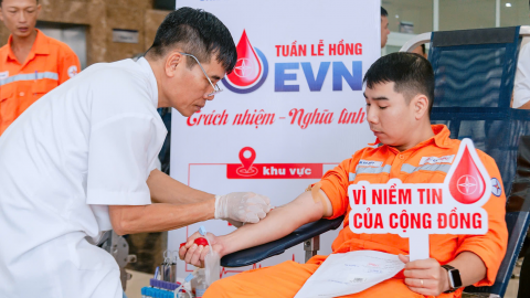 CBCNV Điện lực Thừa Thiên Huế hiến 193 đơn vị máu nhân Tuần lễ hồng EVN lần thứ X năm 2024